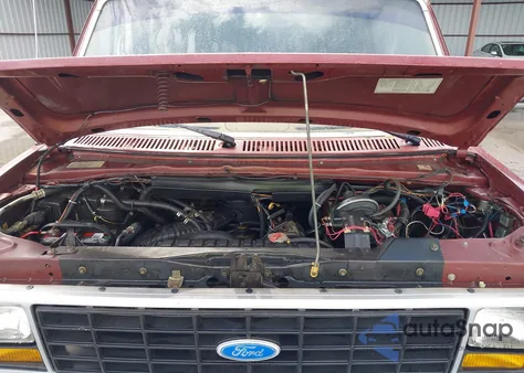 1984 Ford Econoline E150 Van from USA, damaged, VIN 1FDEE14Y8EHA14827